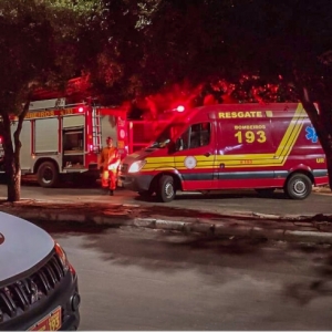 Equipes de bombeiros militares atenderam os folies durante o perodo de Carnaval no Tocantins