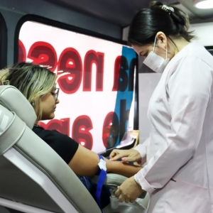 Sero realizadas aes para coleta de sangue e cadastro de medula ssea
